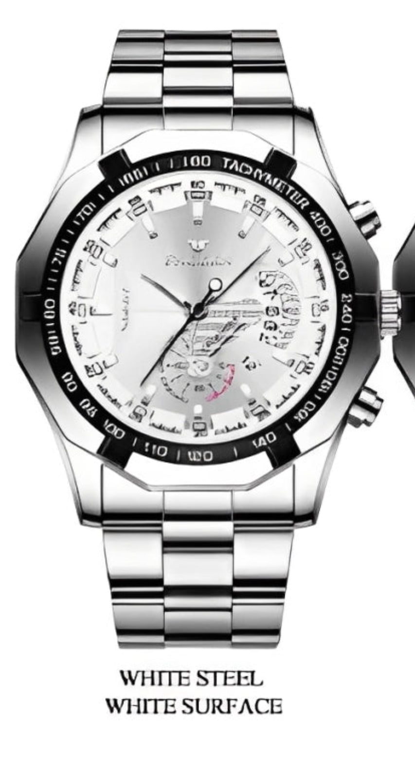 FNGEEN Silver ( White Dial )