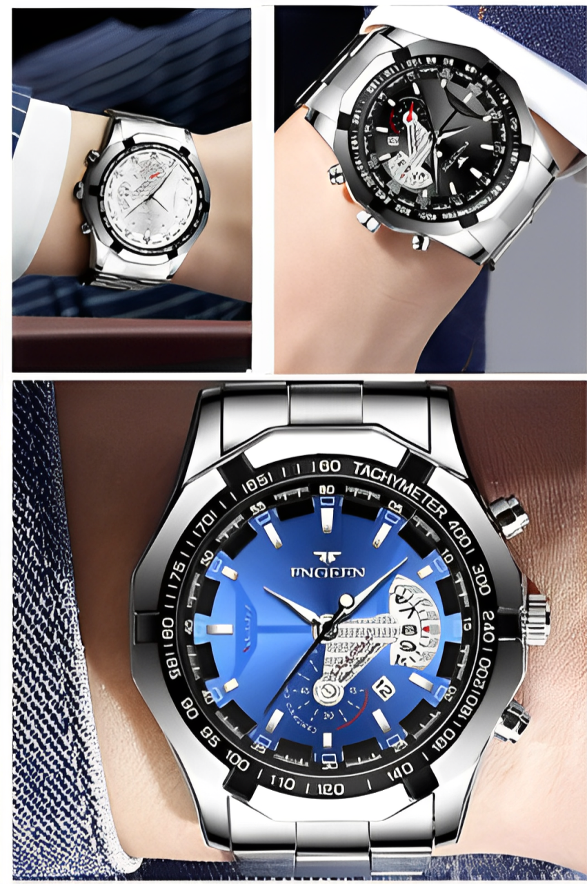 FNGEEN Silver ( White Dial )